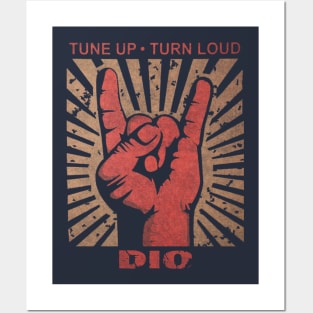 Tune up . Turn Loud DIO Posters and Art